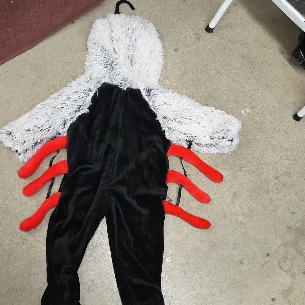 Spider Costume Toddler 18-24 Months Spider Boys Girls Hooded Jumpsuit Hyde & Eek